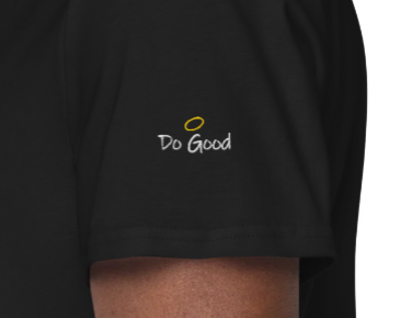 Do Good / Do Bad- Embroidery ( The Voices) "Most Wanted"- Black