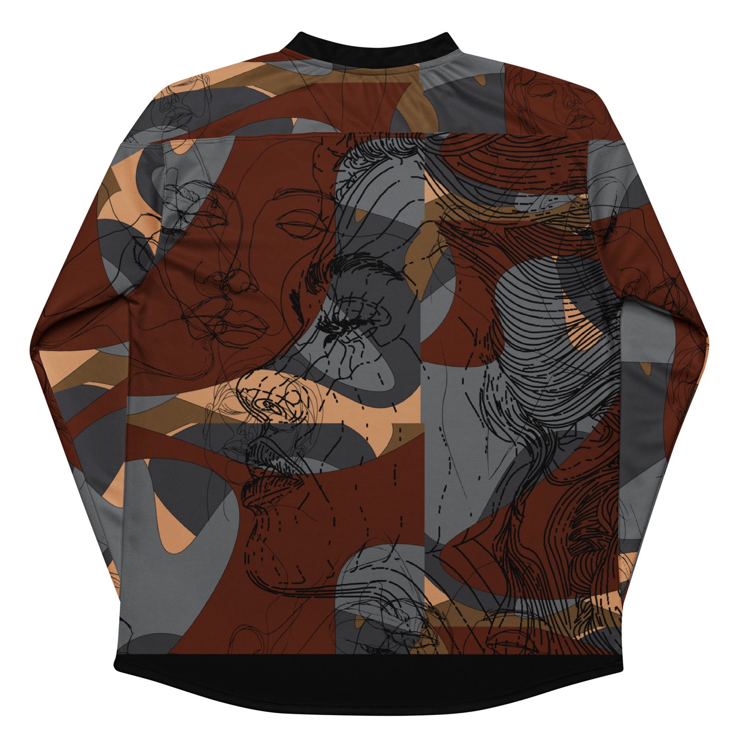 Trace My Beauty -Long Sleeve Jersey Sweater #5
