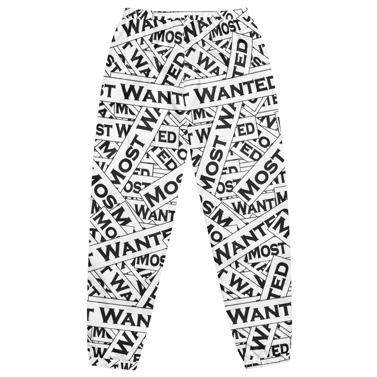 Most Wanted (Men's) "Full Send" Track Pants-White