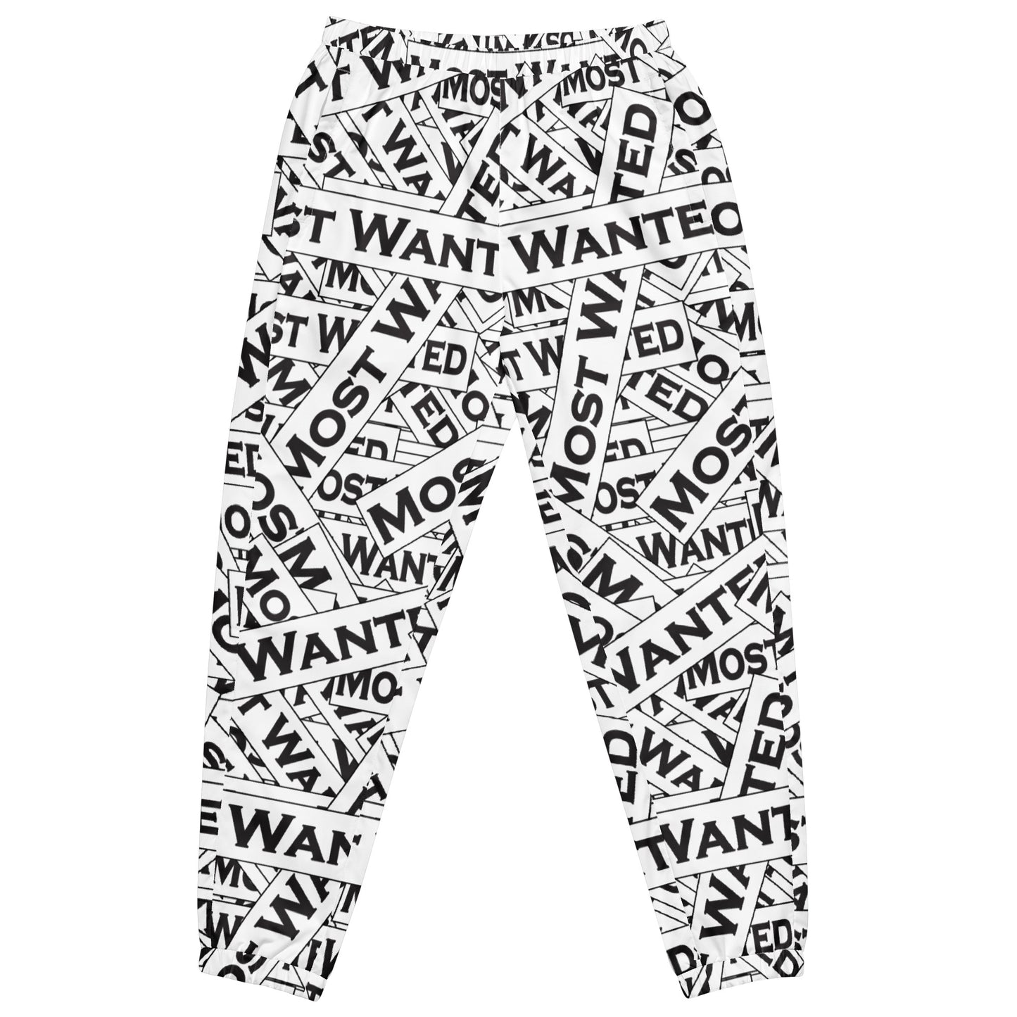 Most Wanted (Men's) "Full Send" Track Pants-White