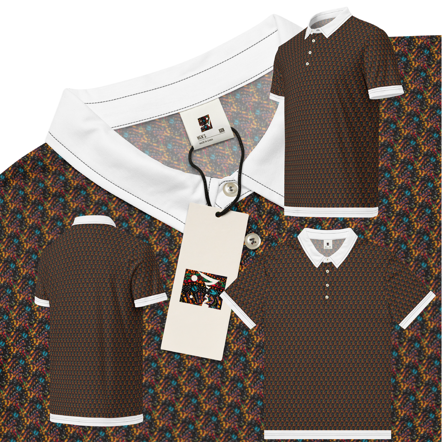 Feed The Logo #1 (Most Wanted) -Slim Fit Polo