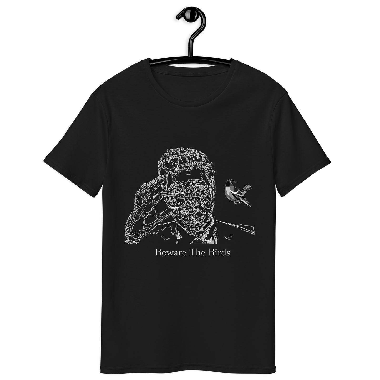 Beware The Birds- (White) Graphic