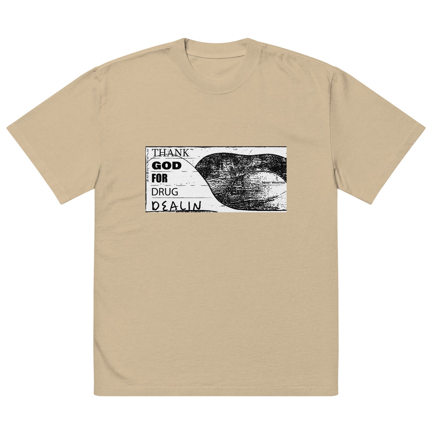 TGFDD-Oversized faded t-shirt
