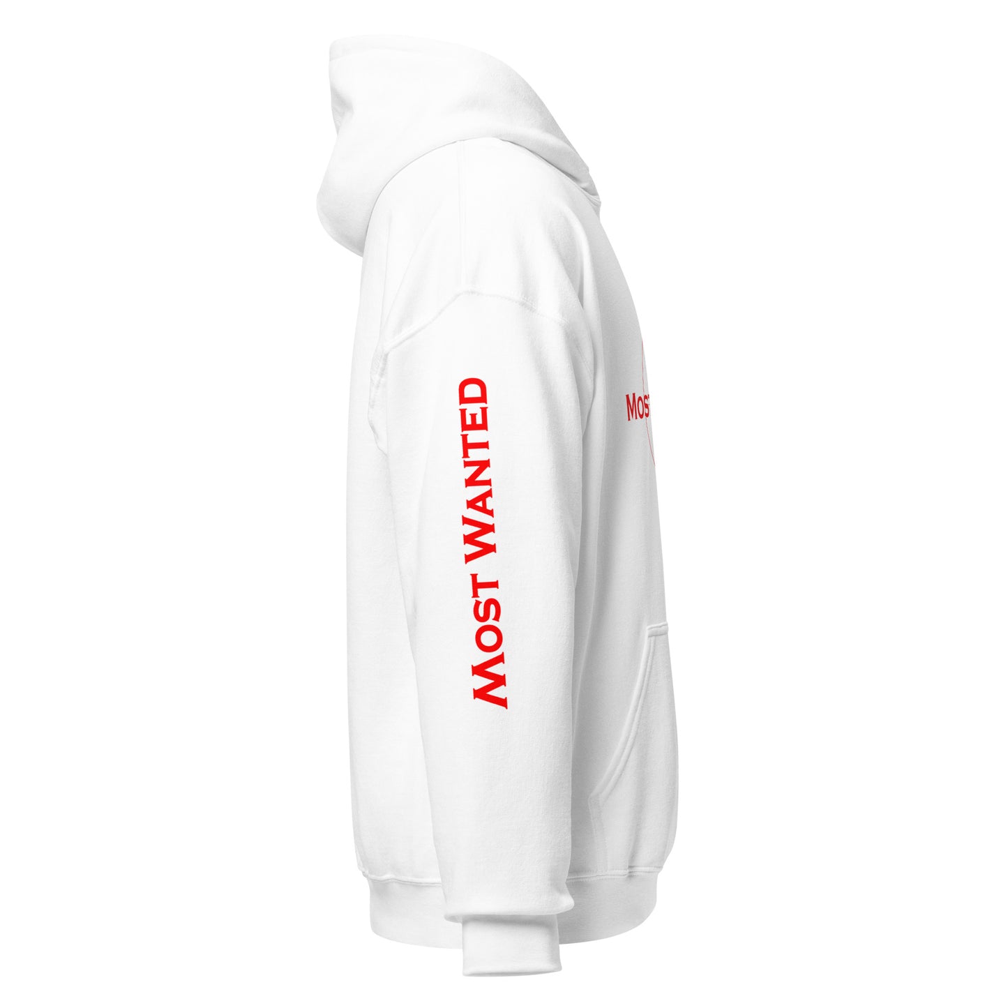 MOST WANTED WHITE OG HOODIE #4 ⭐⭐