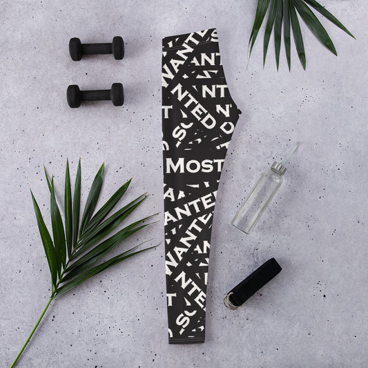 Most Wanted "Full Send" Legging(Black)-Female