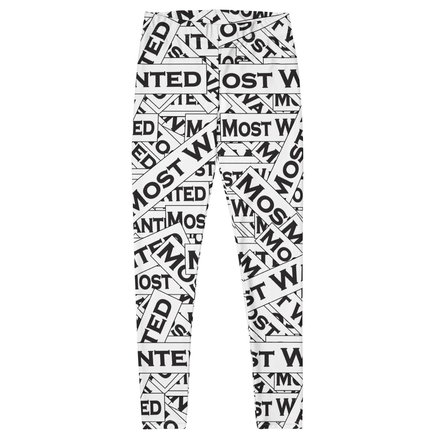 Most Wanted "Full Send" Legging (White)-Female