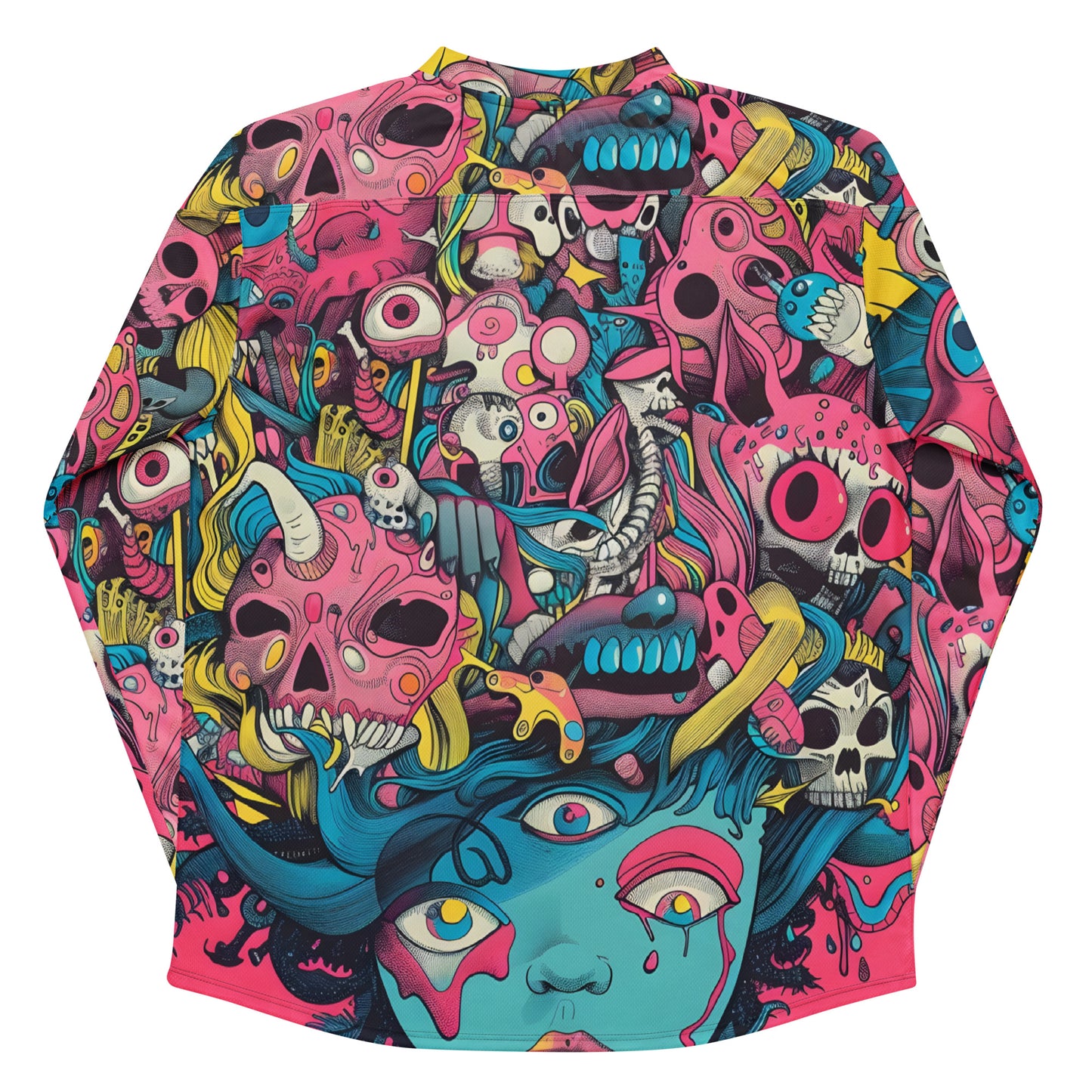 ITS A WEIRD WORLD (Most Wanted) #6 Hockey Jersey