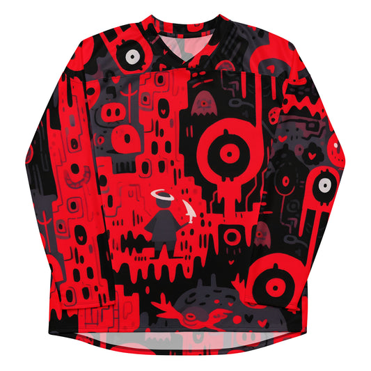 ITS A WEIRD WORLD (Most Wanted) #2 Hockey Jersey