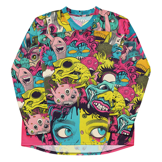 ITS A WEIRD WORLD (Most Wanted) #5 Hockey Jersey