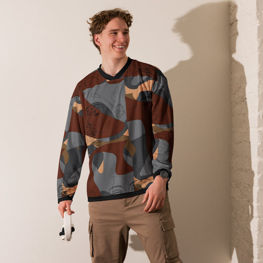 Trace My Beauty -Long Sleeve Jersey Sweater #5