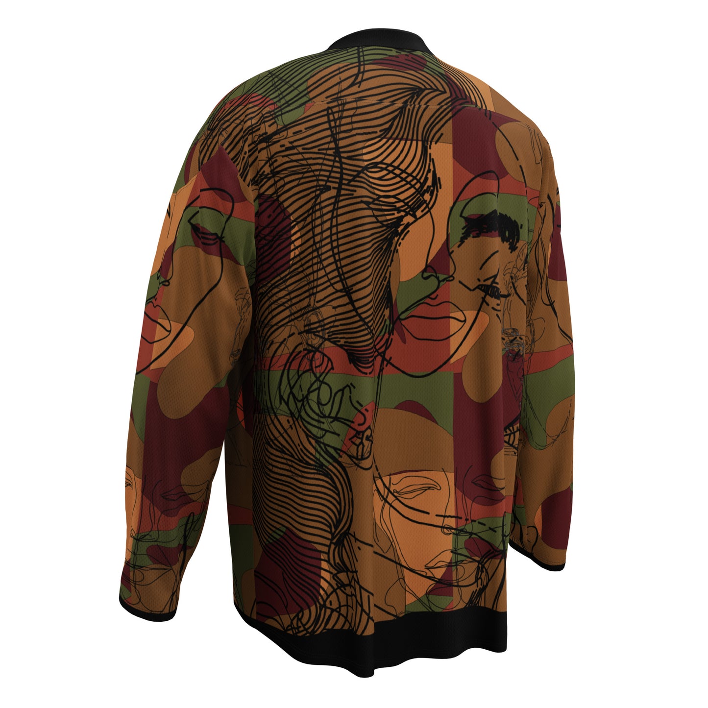 Trace My Beauty -Long Sleeve Jersey Sweater #3