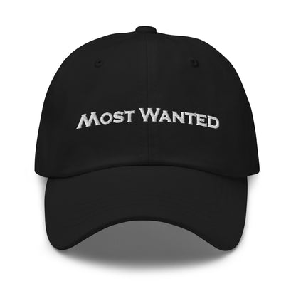ORIGINAL WHITE MOST WANTED DAD HAT
