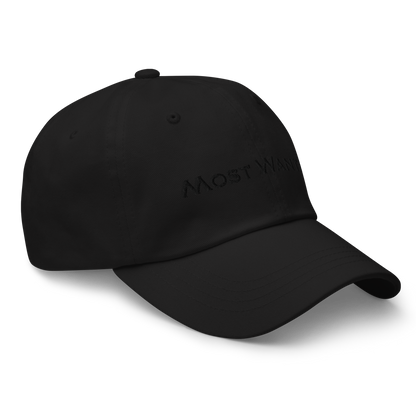 ORIGINAL BLACK MOST WANTED DAD HAT