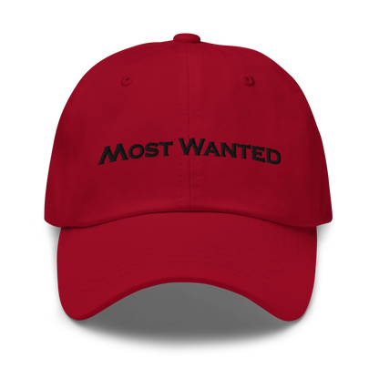 ORIGINAL BLACK MOST WANTED DAD HAT