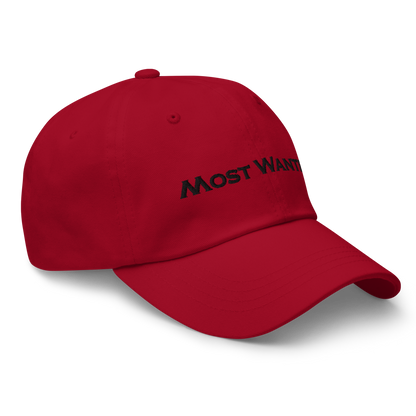 ORIGINAL BLACK MOST WANTED DAD HAT