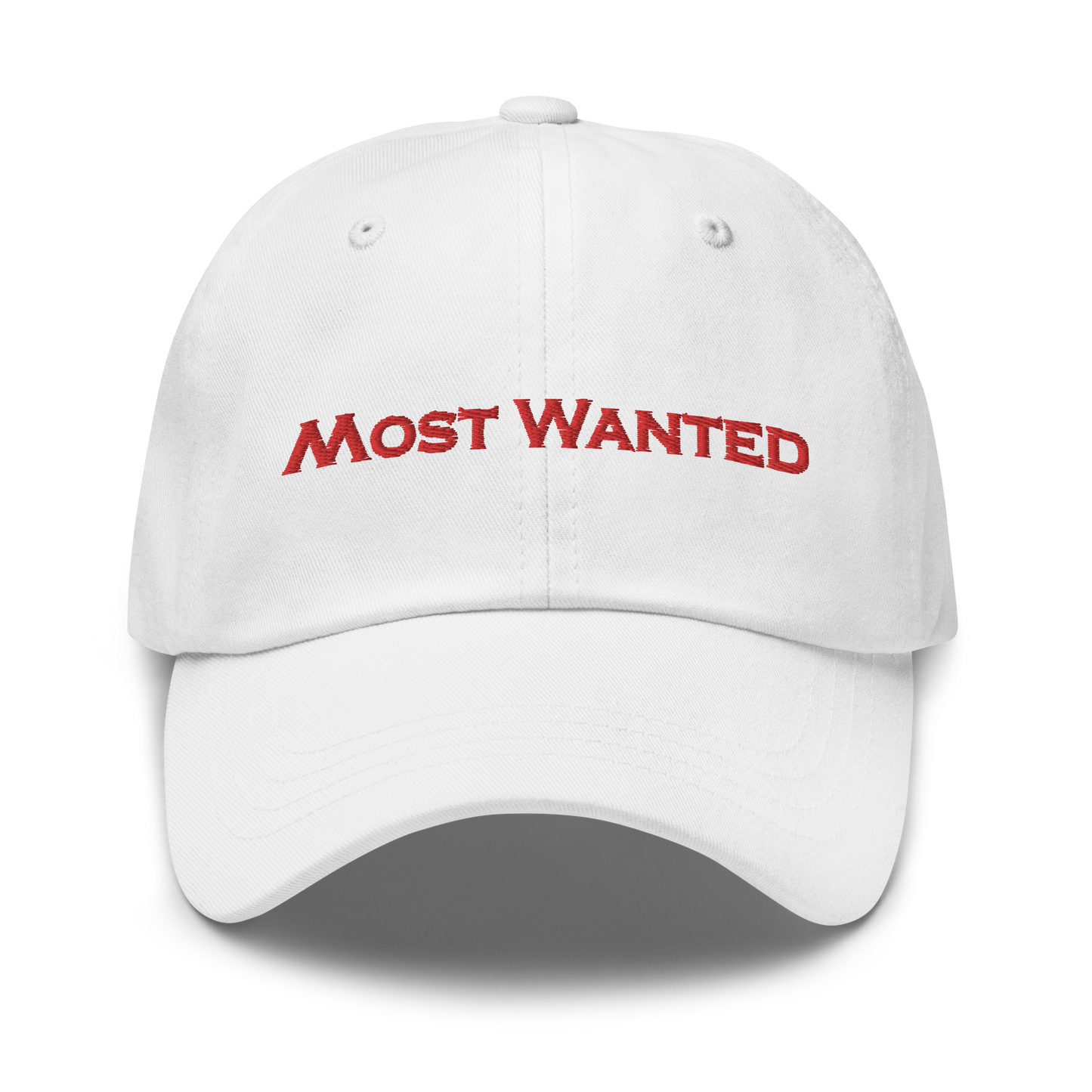 ORIGINAL RED MOST WANTED DAD HAT