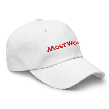 ORIGINAL RED MOST WANTED DAD HAT