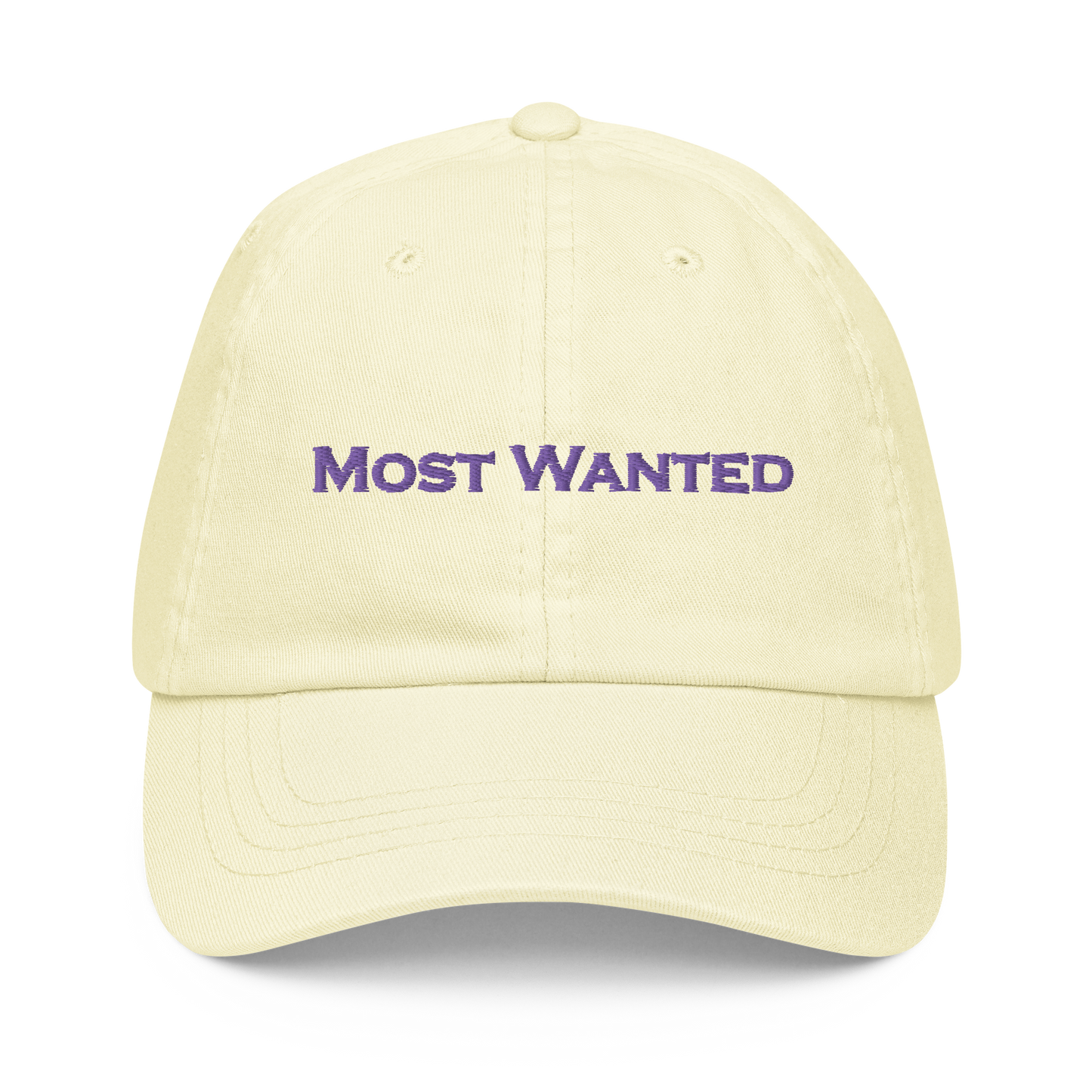 Purple Embroidered "Most Wanted" Chill🥶🥶🥶 Bucket Hat