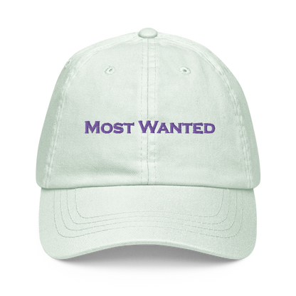 Purple Embroidered "Most Wanted" Chill🥶🥶🥶 Bucket Hat